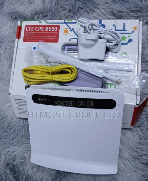 Huawei B593 Lte 4g Wifi Router With Simcard Slot