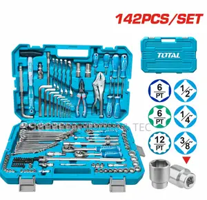 Total Thkthp21426 142 PCS Combination Tools Set