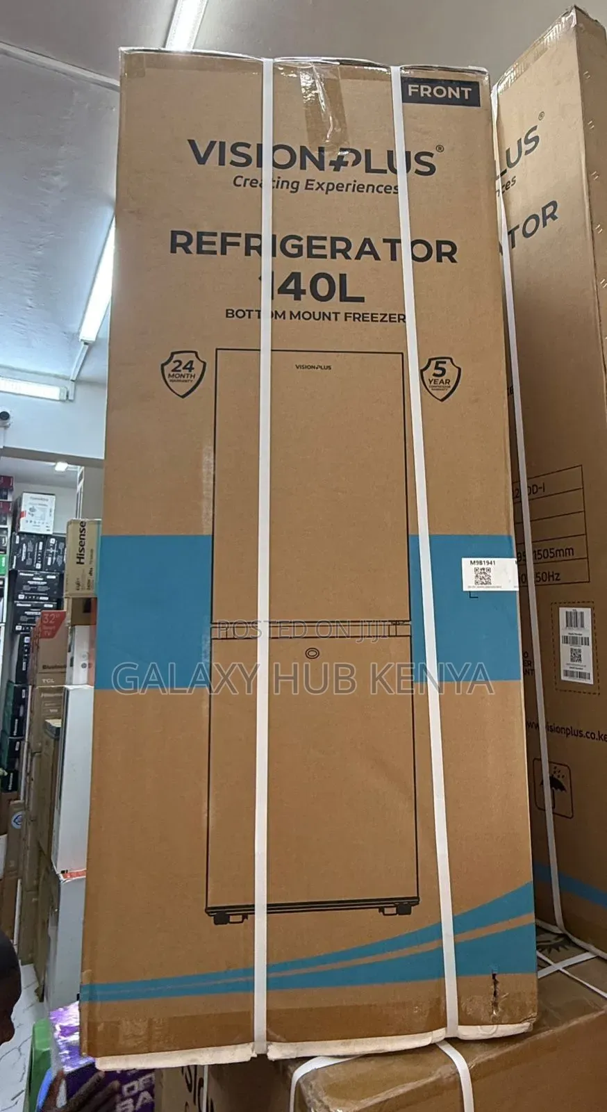 Vision Plus 140l Bottom Mount Freezer