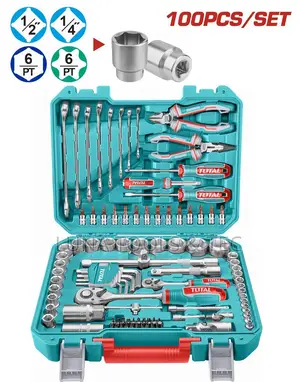 Total Thkthp21006 100 PCS Tools Set