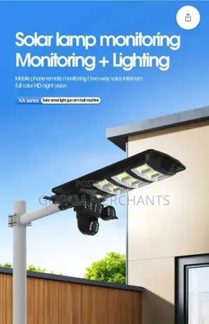 V380 Pro Solar Street Light Flood Light 4g Camera 450w I