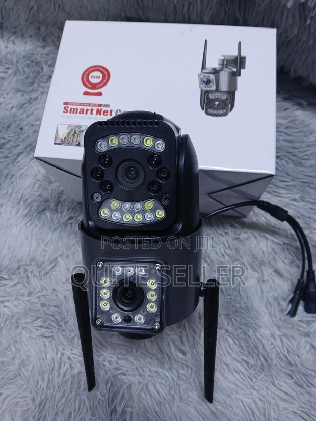 V380 Pro 4g CCTV Camera Dual Lens Outdoor/ Indoor Mount