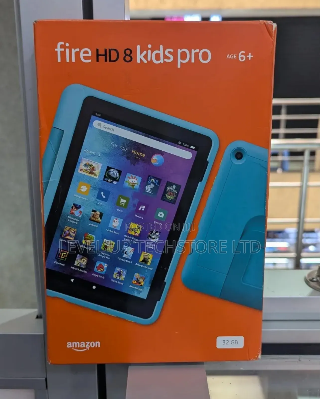 New Amazon Fire HD 8 Kids Pro 32 GB Blue