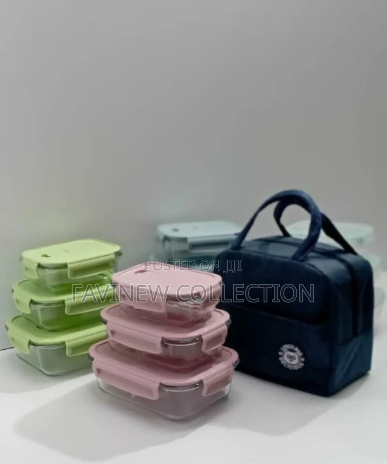 High Borosilicate 3pcs Lunch Box