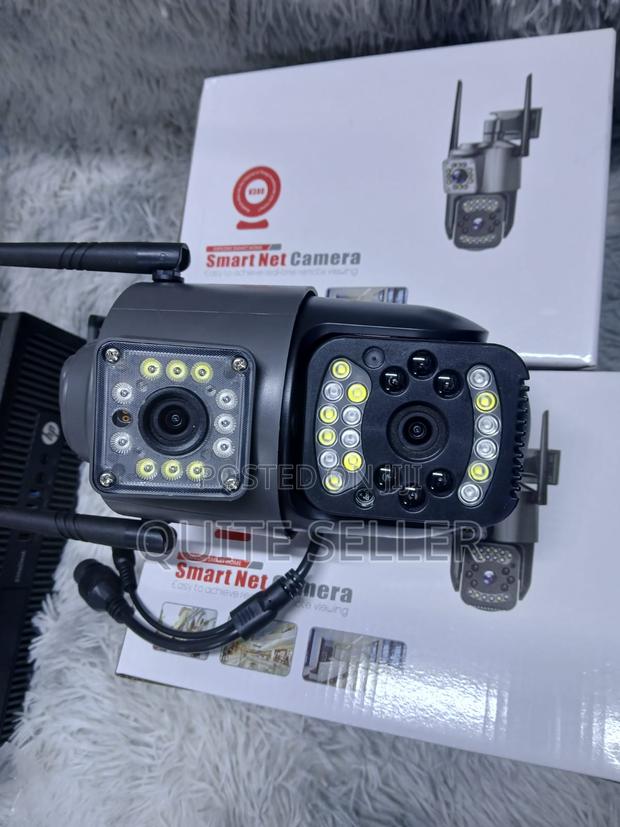 4g Simcard Camera V380 App Dual Lens PTZ