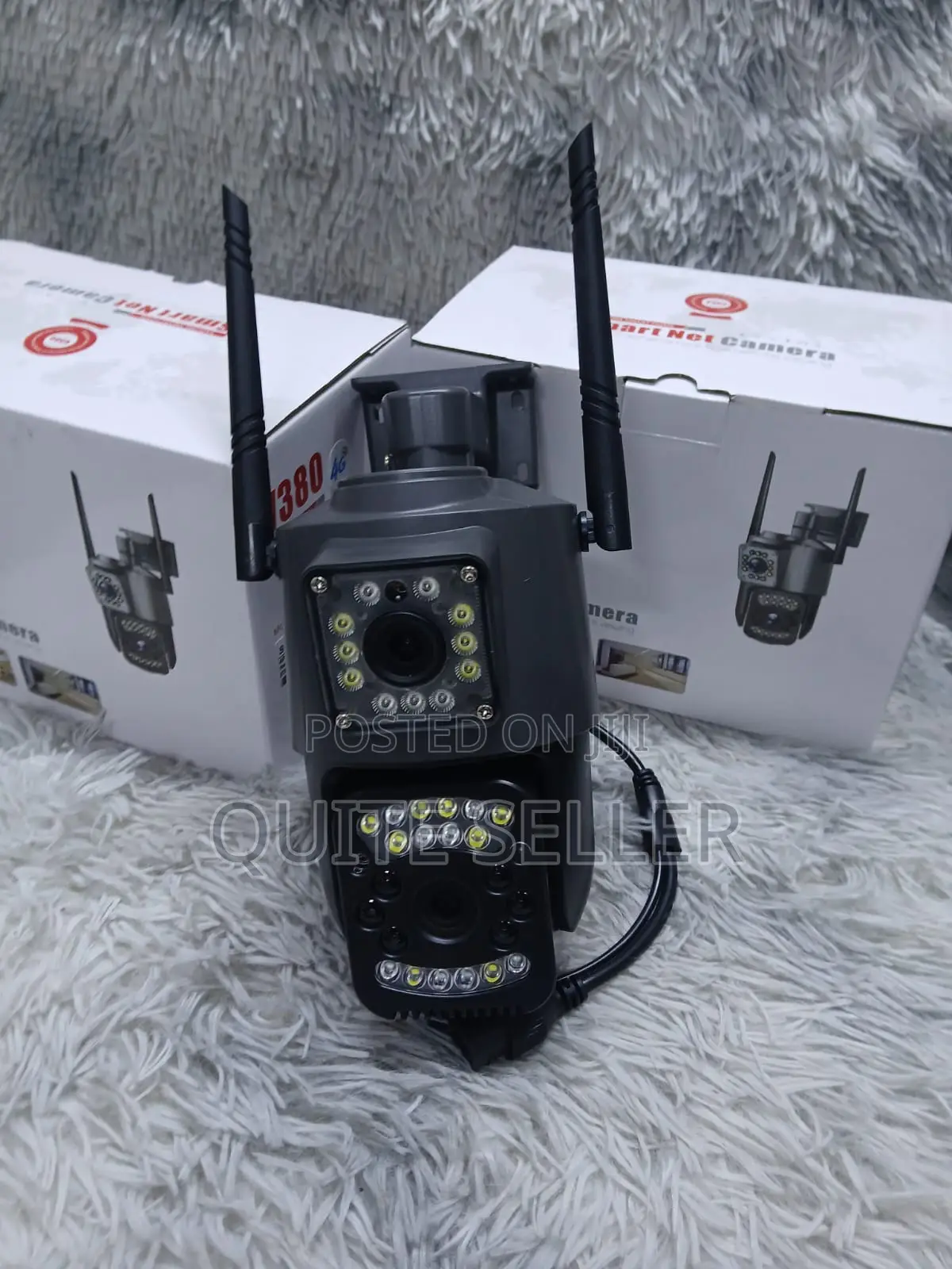 A V380 Dual-Lens 4g CCTV Camera Remote Monitoringv380
