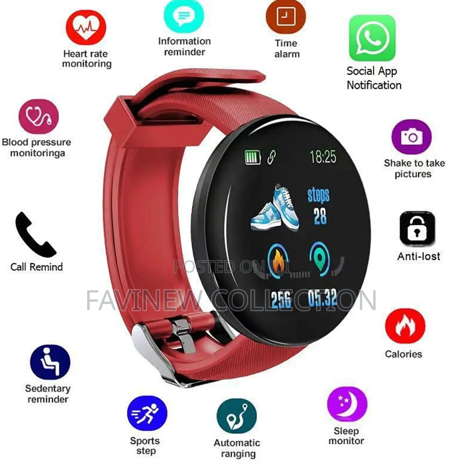 D18 Smart Watch