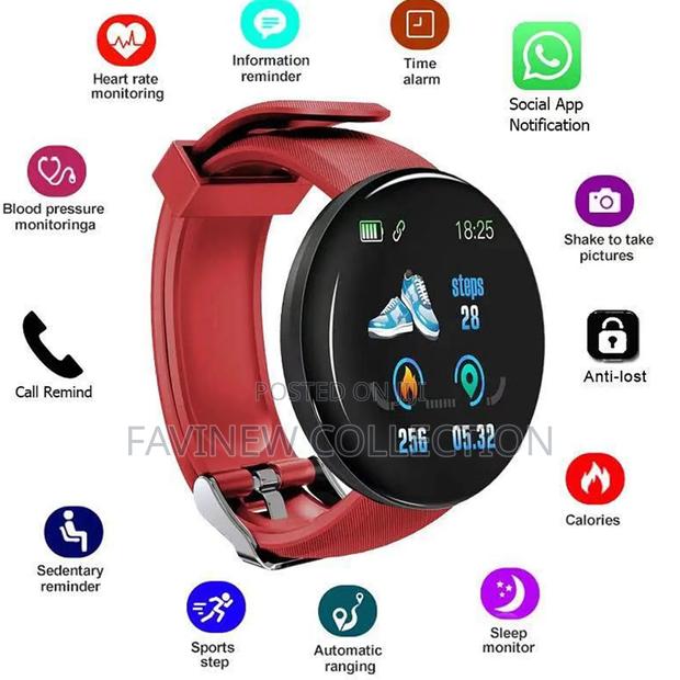 D18 Smart Watch - thumbnail 2