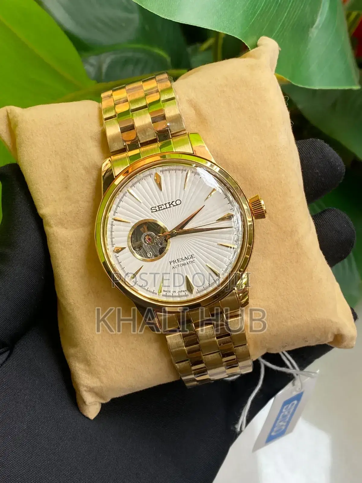 Gold Seiko Presage Automatic Watch Seiko Gold Automatic