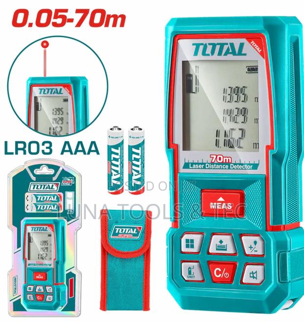 Total Tmt57026 Laser Distance Detector Range:0.05-70m