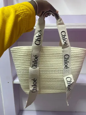 Chloe Woven Straw Bag