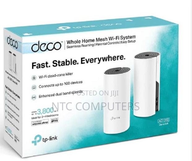 Tp-Link Deco M4 Ac1200 Whole Home Mesh Wi-Fi System (2 Pack)