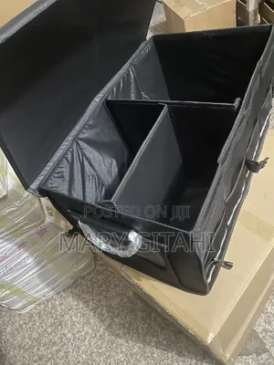 60cmfoldable Premium Heavy Duty Car Trunk Boot Organizer*
