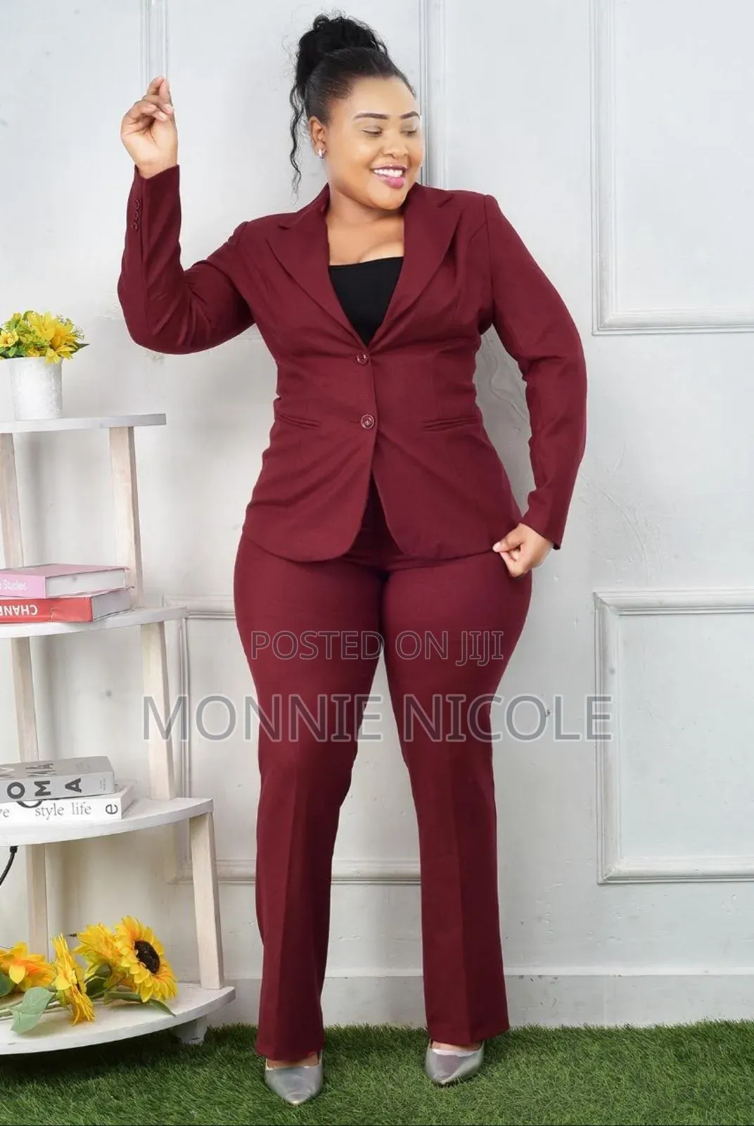 Maroon Official Suit