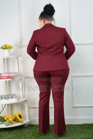 Maroon Official Suit