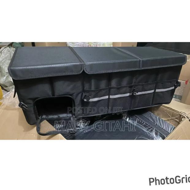 90*35*30cm* ~Black Heavy Duty Boot/Car Organiser