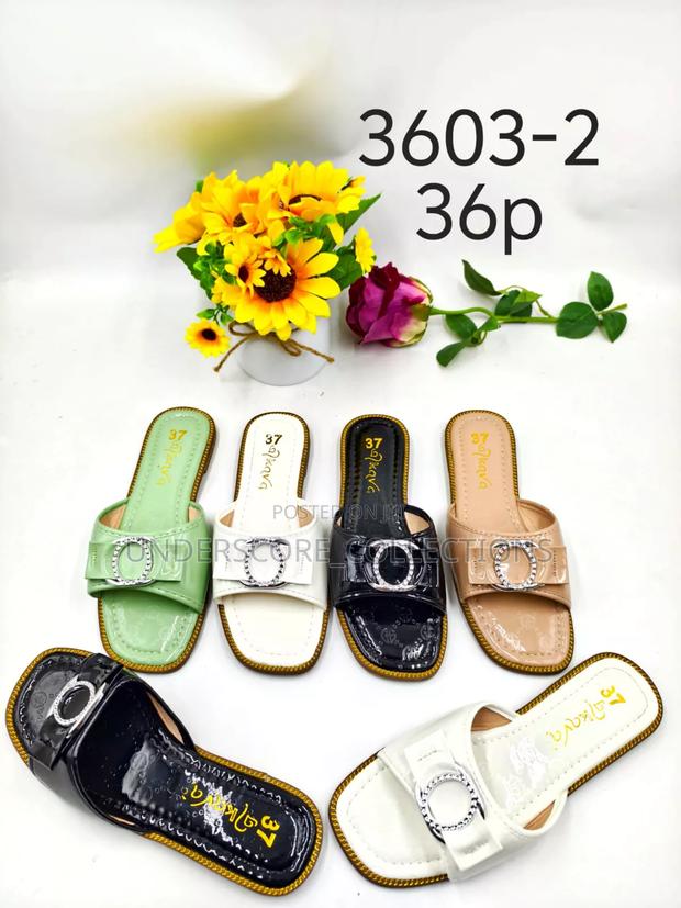 Assorted Colours and Designs Ladies Sandals - main view
