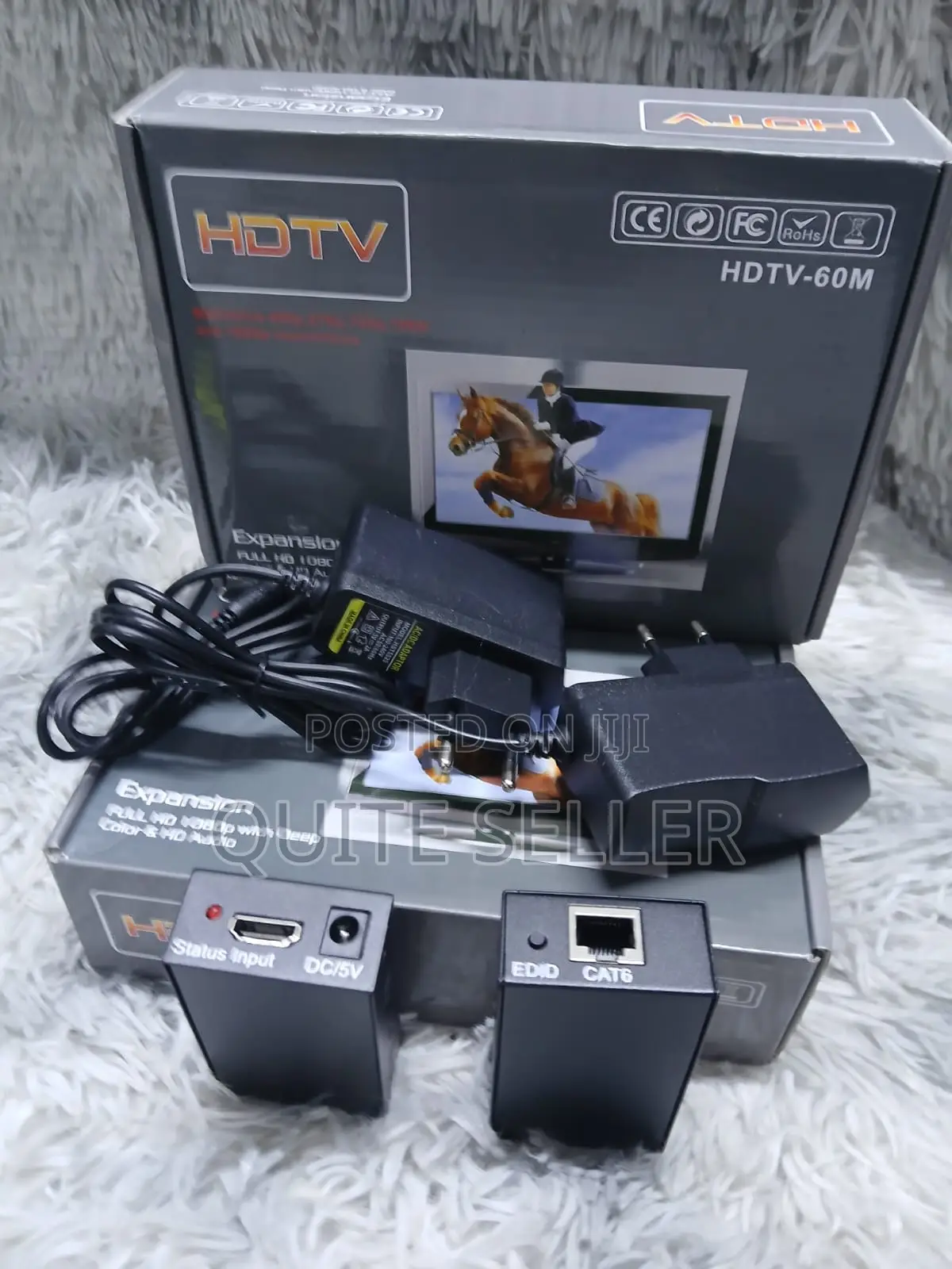  Hdmi Extender 60m Over Cat 5e / Cat 6 1080p