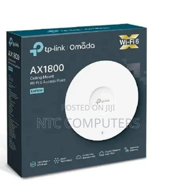 Tp-Link Ax1800 Ceiling Mount Wifi 6 Access Point - Tl-Eap610 - main view