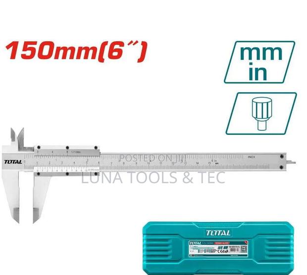 Total Tmt311501 Vernier Caliper Range:0-150mm