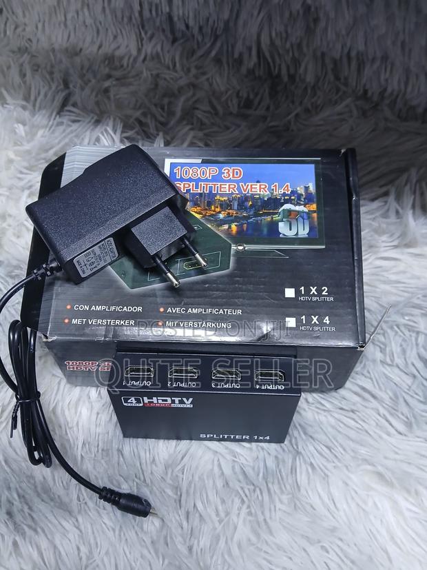 * 4 Port Mini Hd Splitter 1x4 - main view