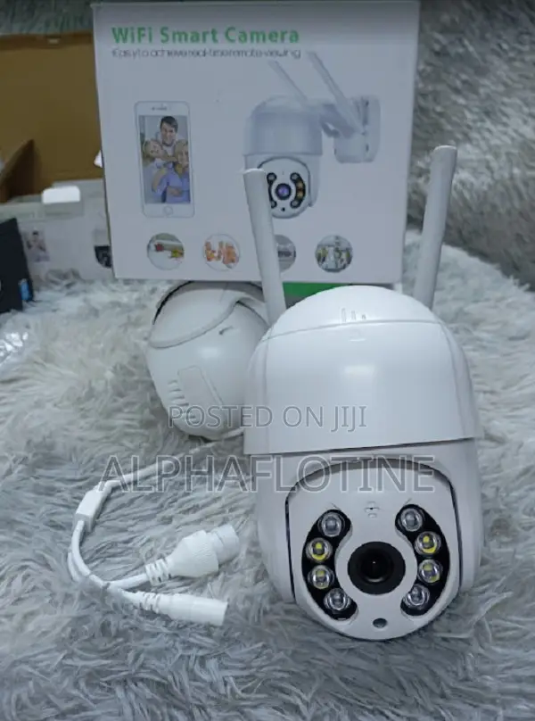 Icsee Hd Outdoor Wifi Camera 360° Rotating, Motion Detection