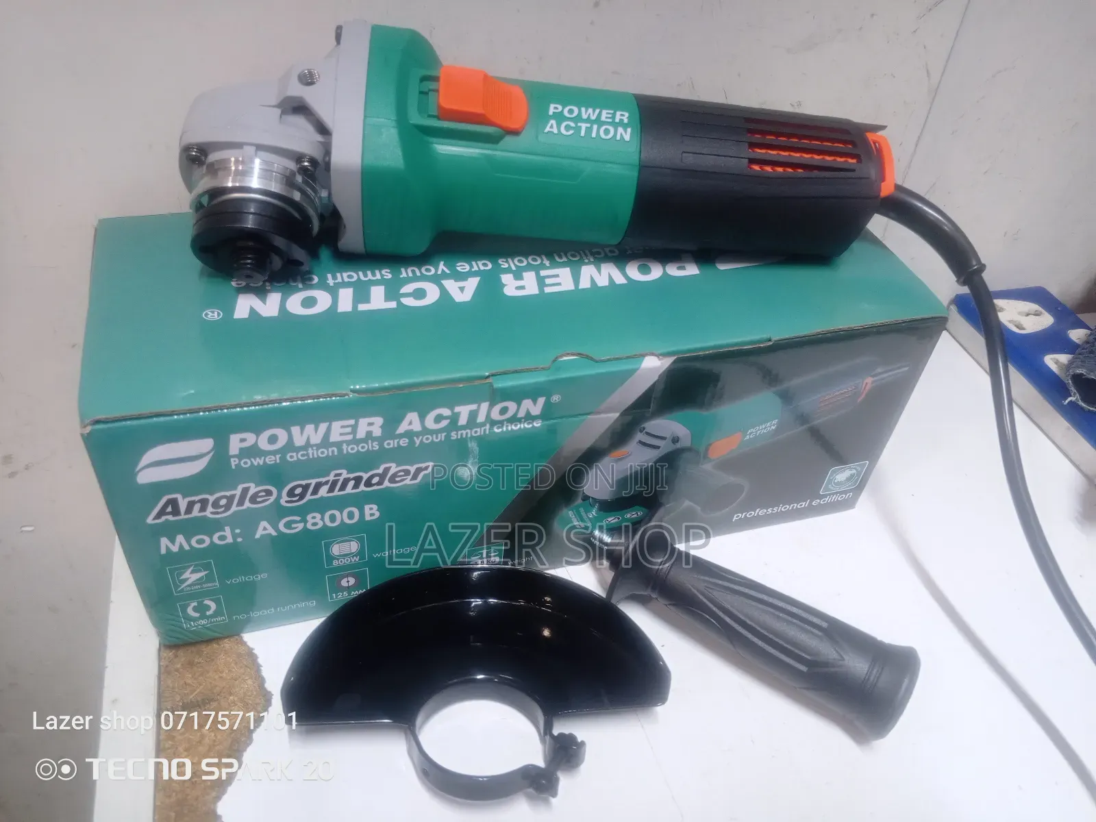 Power Action Grinder 4.5"