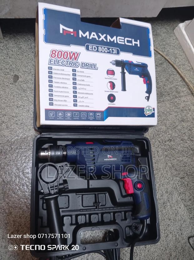 800w Maxmech Electric Drill - main view