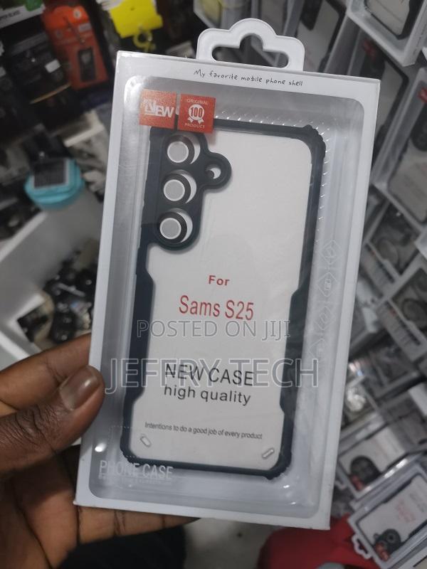 Samsung Galaxy S25 Transparent Case Official Soft Tpu Back - main view