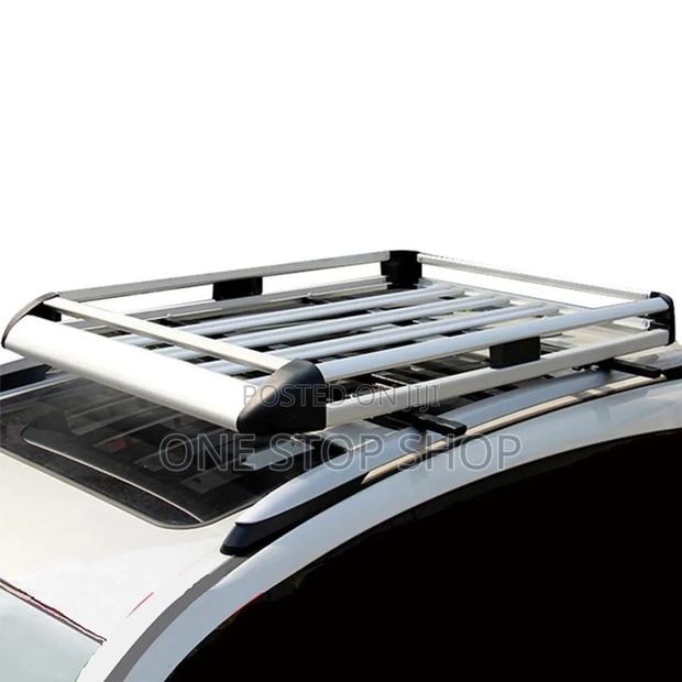 Universal Aluminium Silver Roof Rack Fits All Car Model