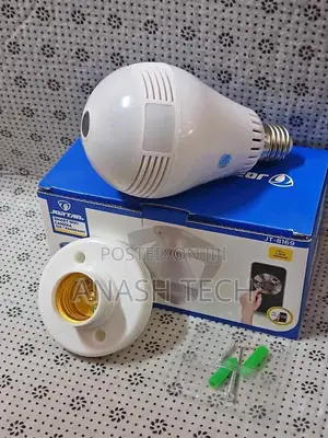 Bulb CCTV Camera Wireless