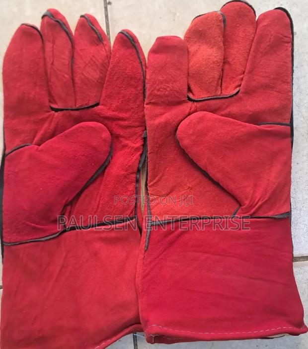 Welding Leather Gloves 12" - thumbnail 2