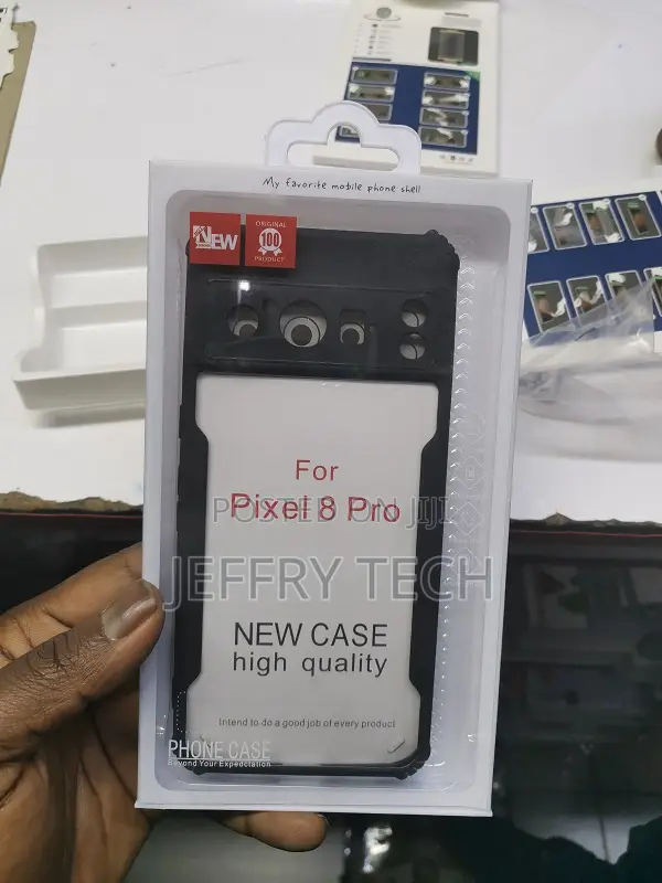 Google Pixel 8 Pro Shockproof Transparent Pc Tpu Bumper Mil
