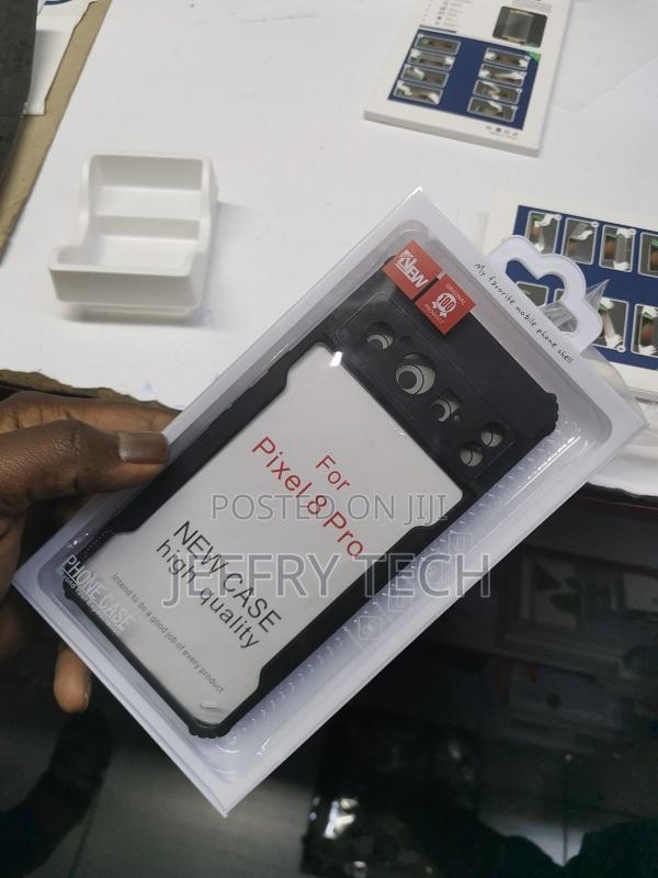 Google Pixel 8 Pro Shockproof Transparent Pc Tpu Bumper Mil - thumbnail 2