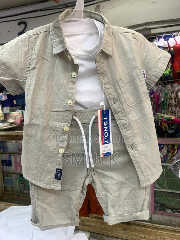 Long and Short Linen Set - main view