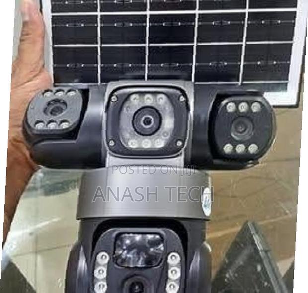 3 Lence Solar CCTV Camera 3 Screen - main view