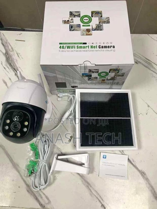 Solar CCTV Camera Single Lence 4g Rotating Camera - main view