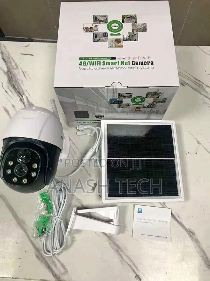 Solar CCTV Camera Single Lence 4g Rotating Camera