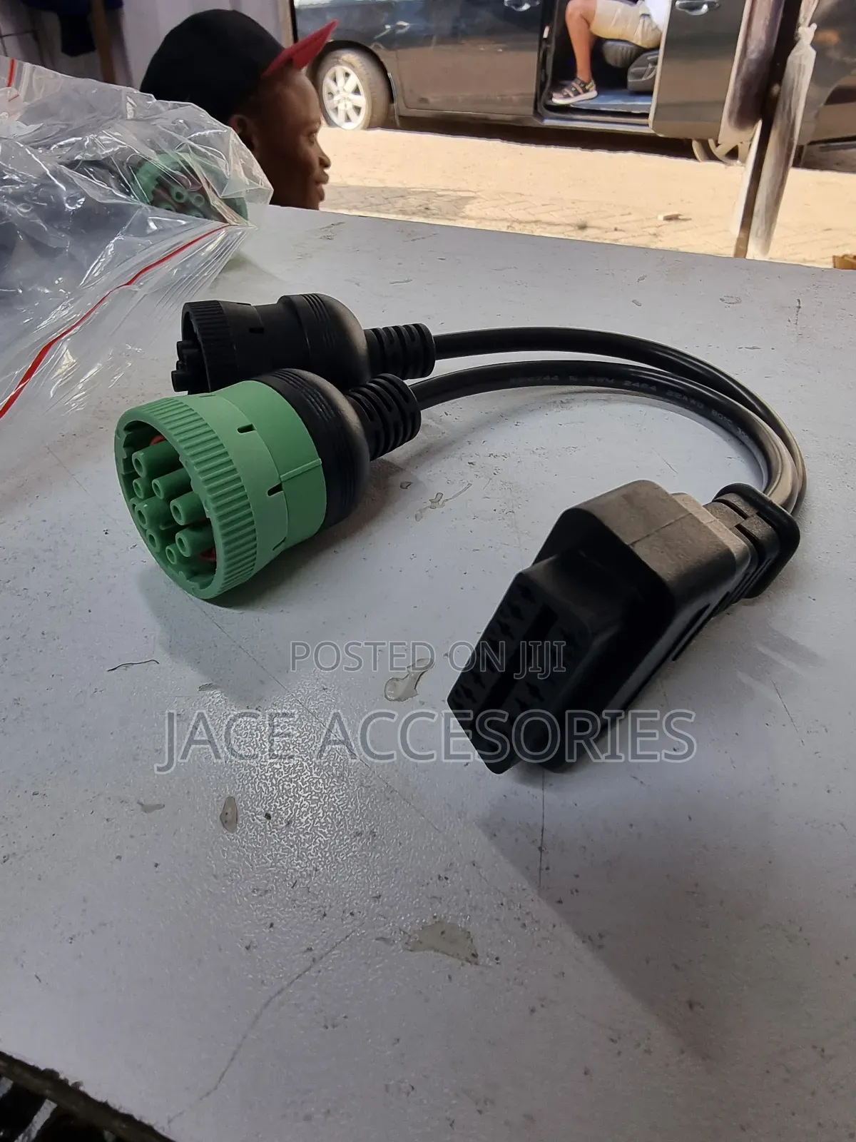 New Obd2 Interface To J1708 6pin   9pin Heavy