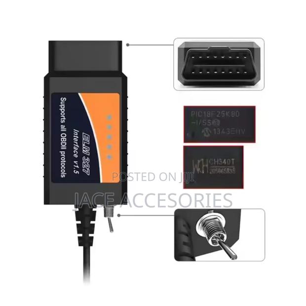 Support For-scan Elm 327 Usb Cable  For Ford With Switch - thumbnail 3