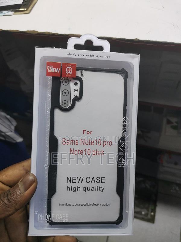 Samsung Galaxy Note10 Plus (Transparent, Black) Protect Your - main view