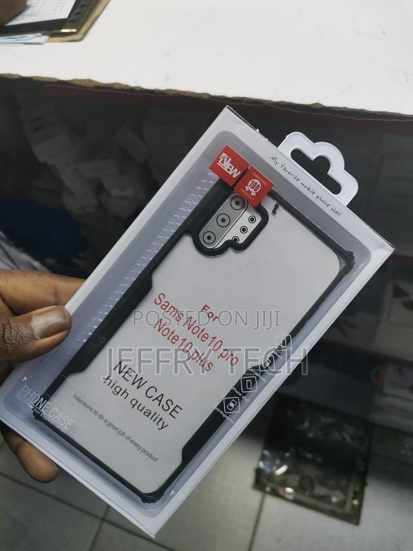 Samsung Galaxy Note10 Plus (Transparent, Black) Protect Your - thumbnail 3