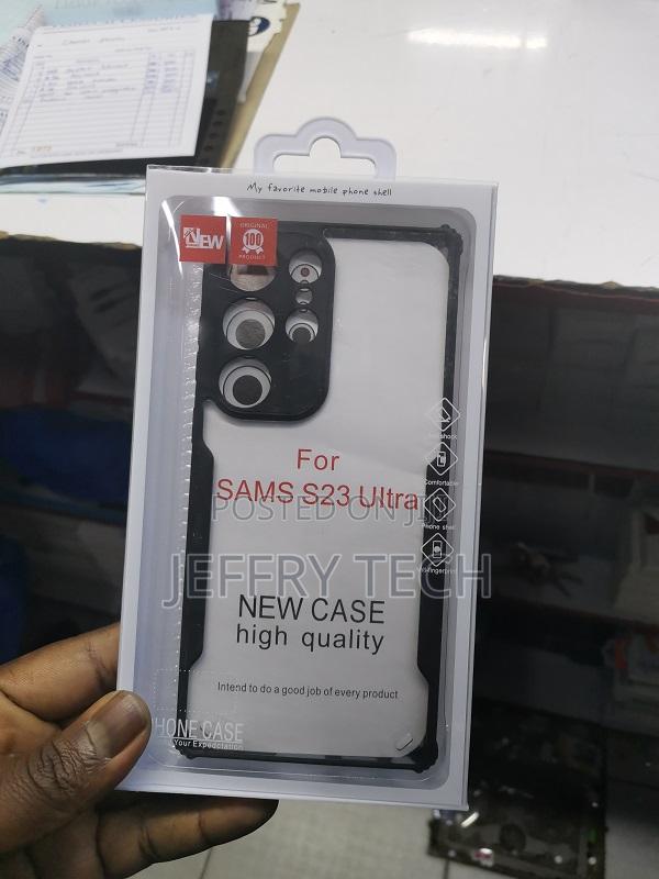 Nt Ipaky Back Case for Sam S23 Ultra (Black) - main view