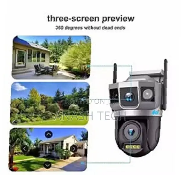 2mp Ac Camera PTZ 4g 1080p V380 Pro Dual CCTV