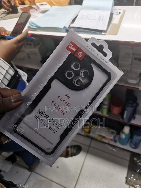 Oneplus 11r Clear Transparent With Bumper Cover Case -Non - thumbnail 3