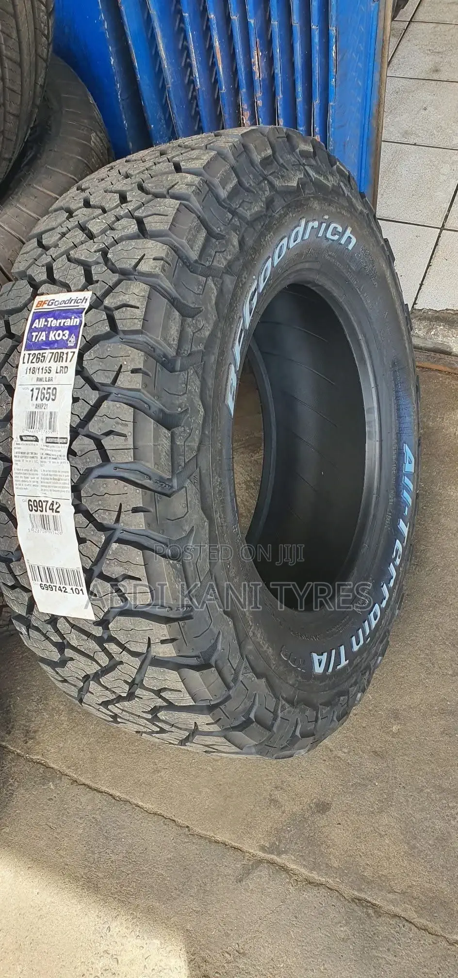 265/70r17 Bfggoodrich Tires