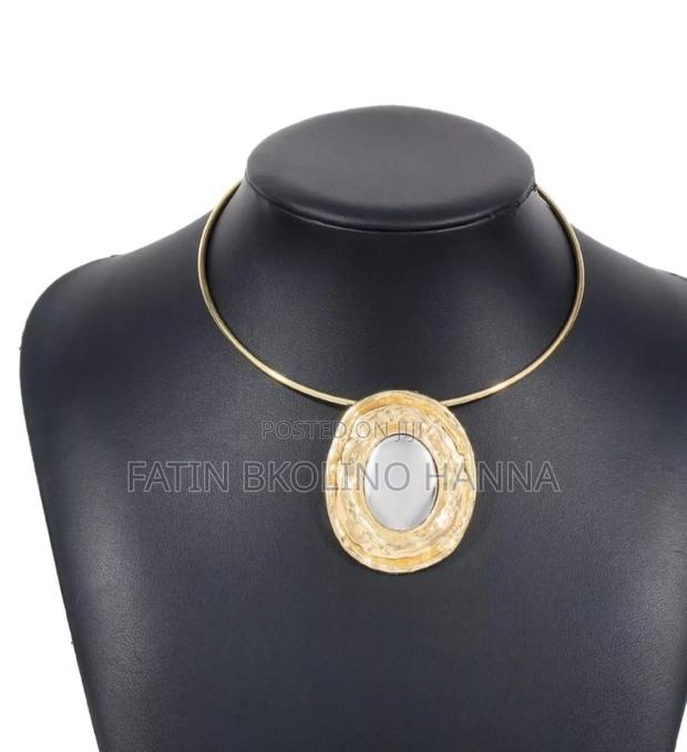 Gold Choker Necklace - thumbnail 2