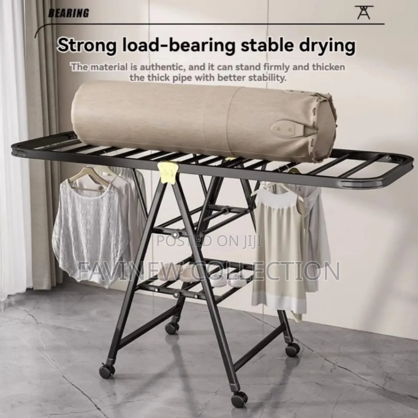 Movable Outdoor Drying Rack