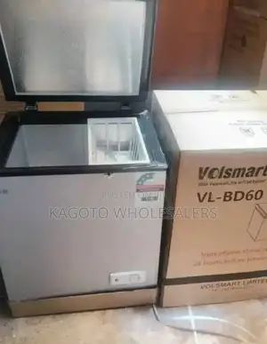 Volsmart 60 Litres Chest Freezer/Grey Vl*60l*