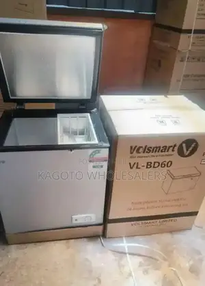 Volsmart 60l Chest Deep Freezer/Grey Vl*60l*